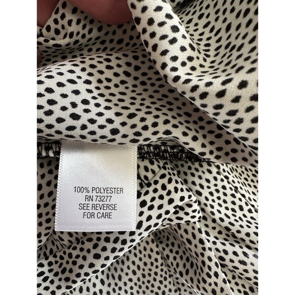 Dana Buchman Sz Large Button Up Top A7 - Picture 8 of 8